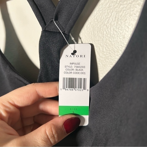 NWT Natori Impulse Racerback Sports Bra L - Picture 3 of 4